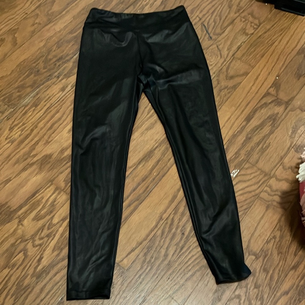 Wild Fable Shiny Black Leggings